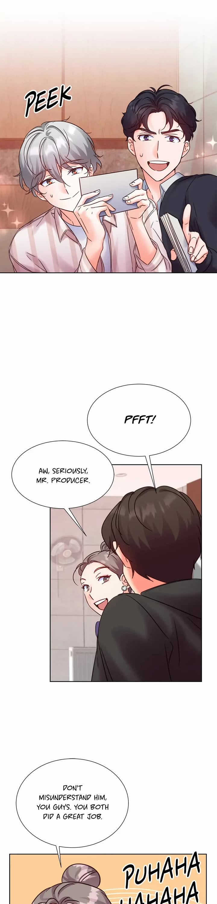 Once Again Idol Chapter 57 page 21 - Chapter 57: Dazzling MC