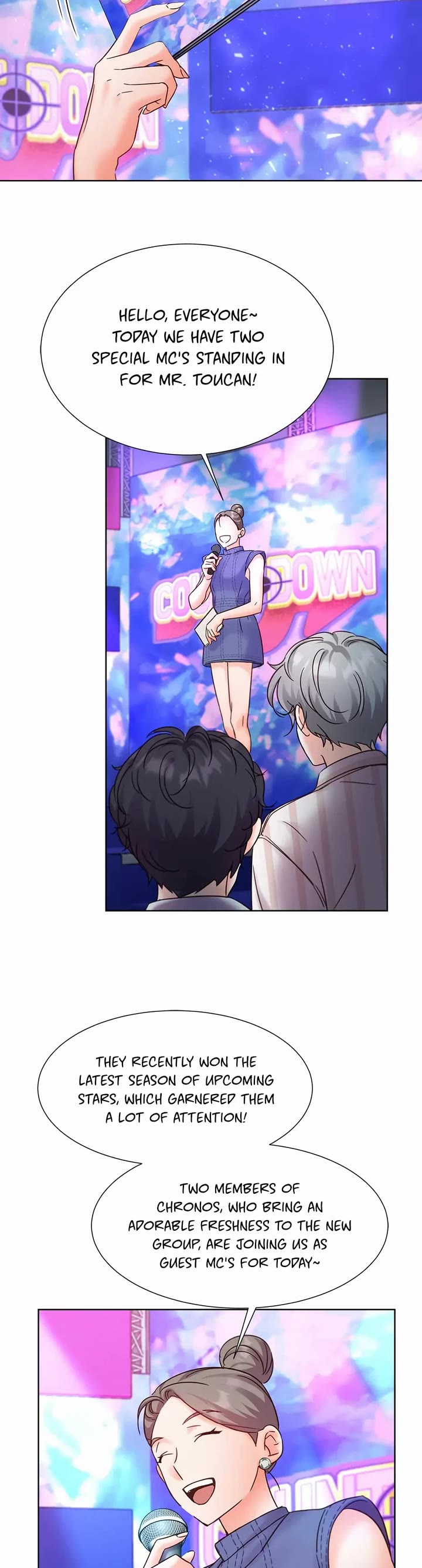 Once Again Idol Chapter 57 page 30 - Chapter 57: Dazzling MC
