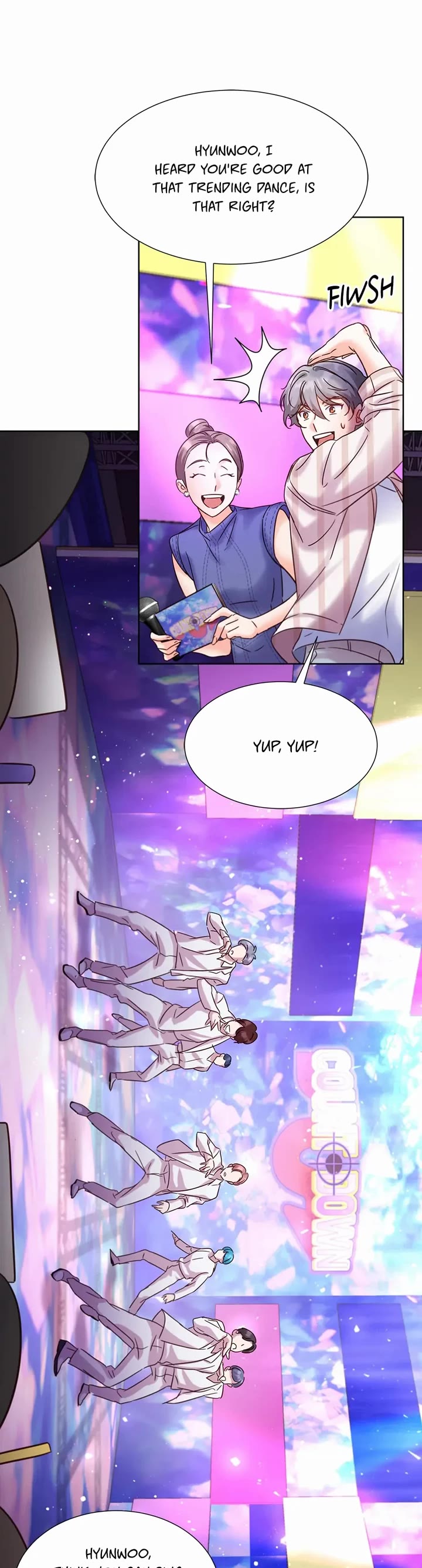 Once Again Idol Chapter 57 page 34 - Chapter 57: Dazzling MC