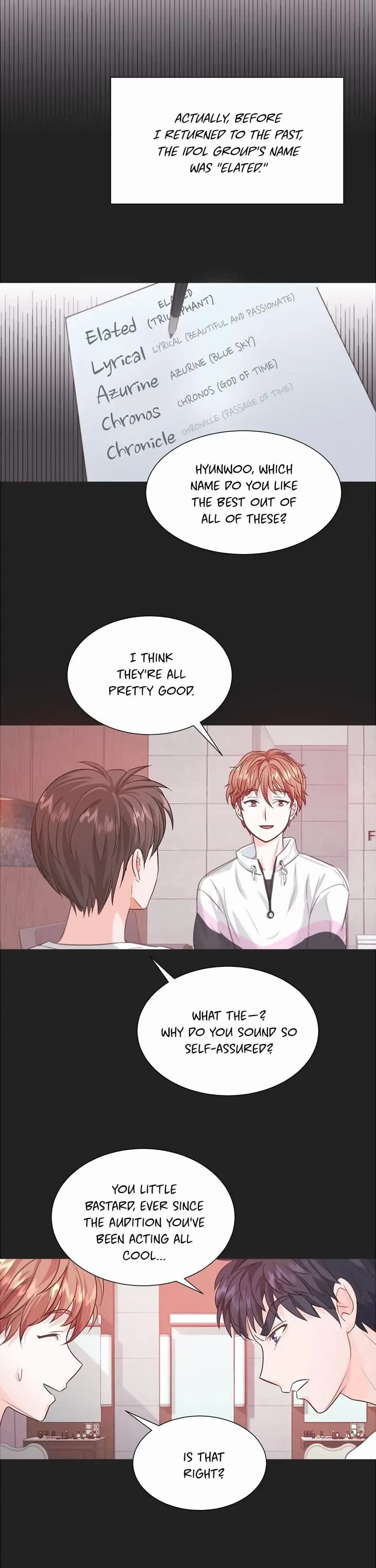 Once Again Idol Chapter 6 page 18 - Chapter 6: That Day