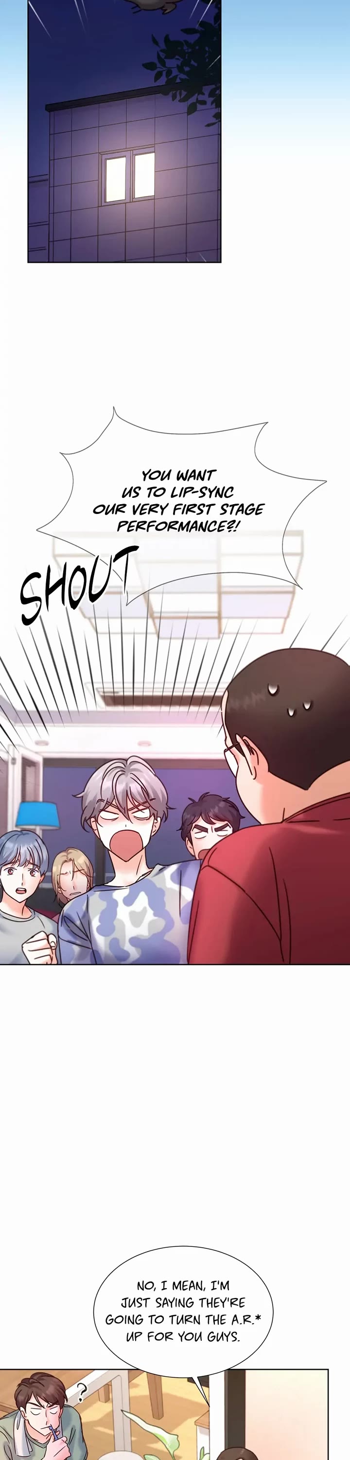 Once Again Idol Chapter 61 page 17 - Chapter 61: Just Like Rehearsal