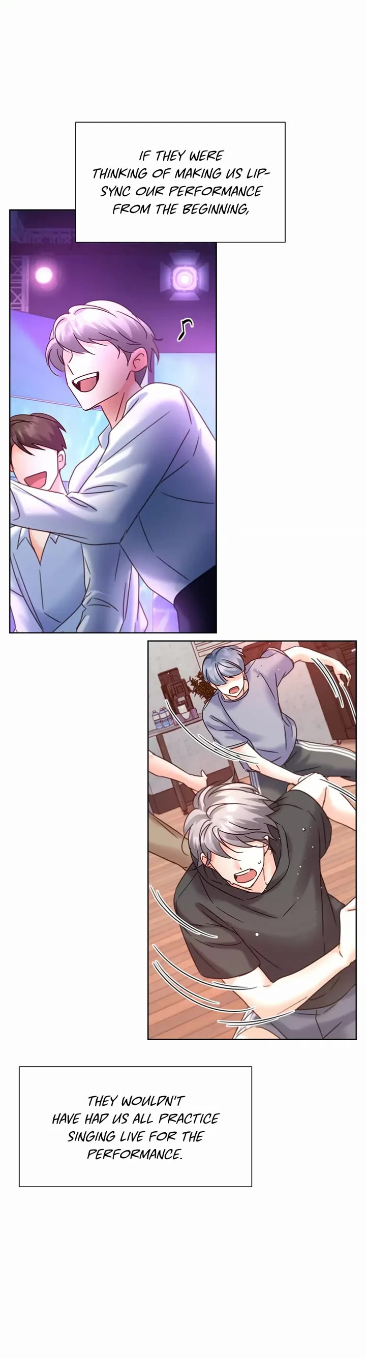 Once Again Idol Chapter 61 page 19 - Chapter 61: Just Like Rehearsal