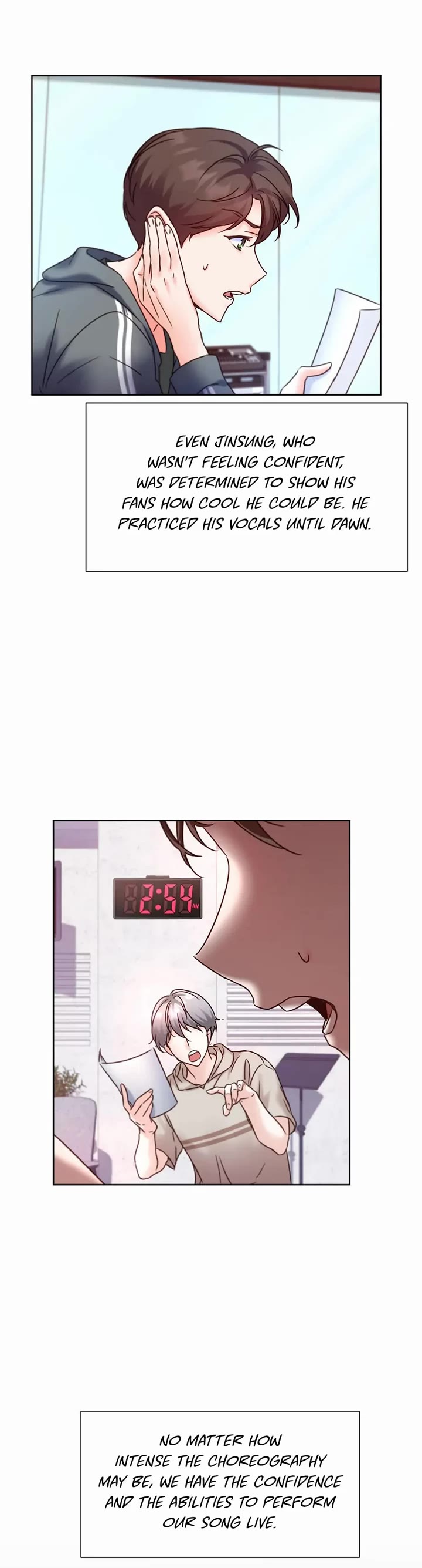 Once Again Idol Chapter 61 page 20 - Chapter 61: Just Like Rehearsal
