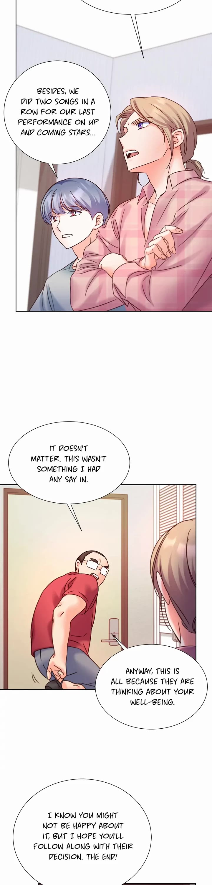 Once Again Idol Chapter 61 page 23 - Chapter 61: Just Like Rehearsal