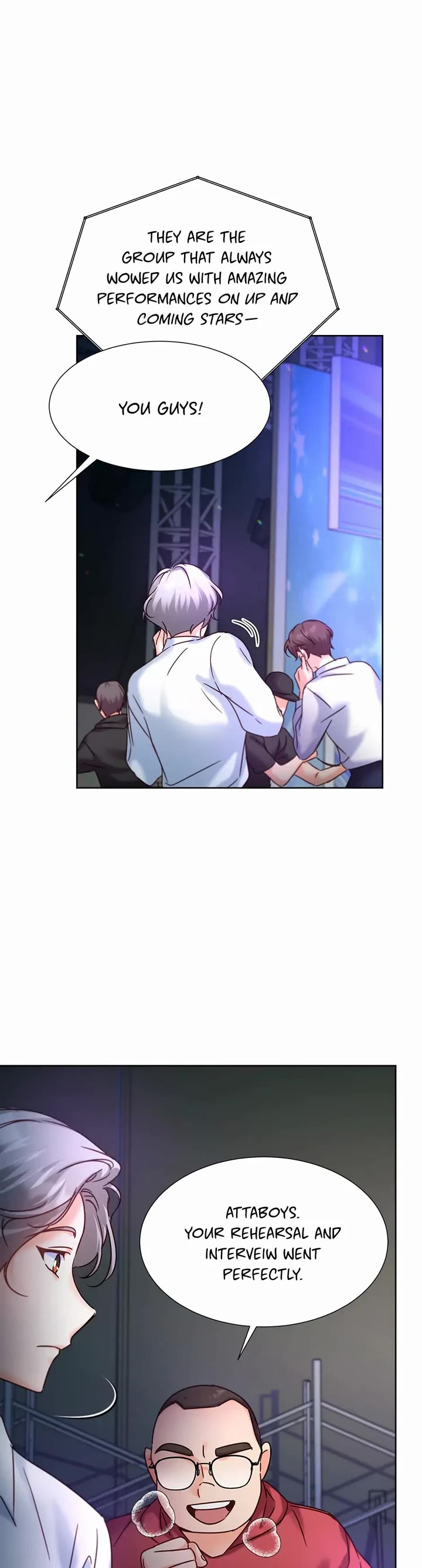 Once Again Idol Chapter 61 page 45 - Chapter 61: Just Like Rehearsal