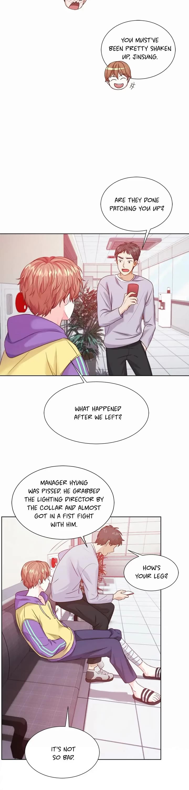 Once Again Idol Chapter 7 page 22 - Chapter 7: My Heart Was Overwhelmed