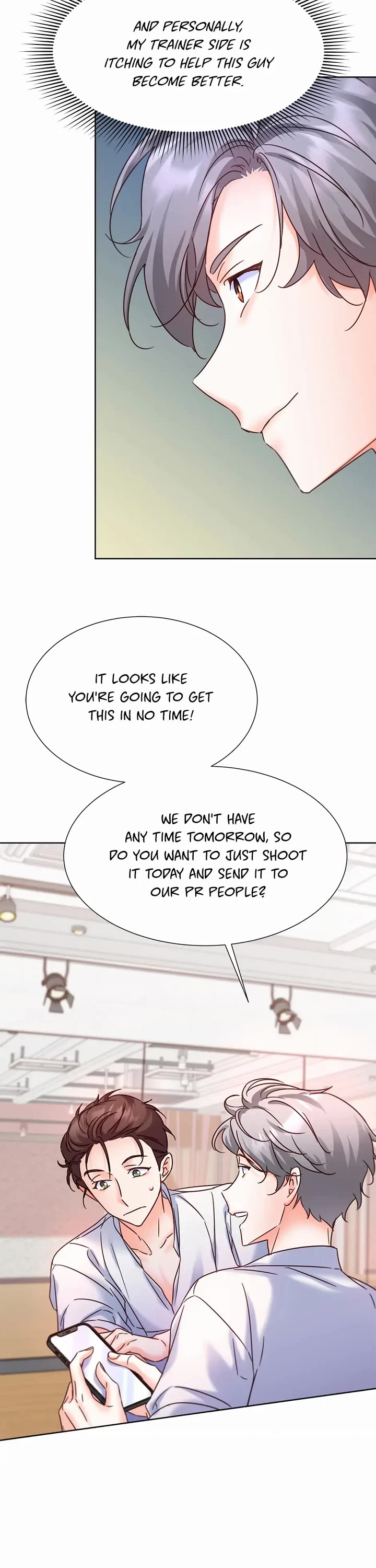 Once Again Idol Chapter 70 page 17 - Chapter 70: Unexpected Gift