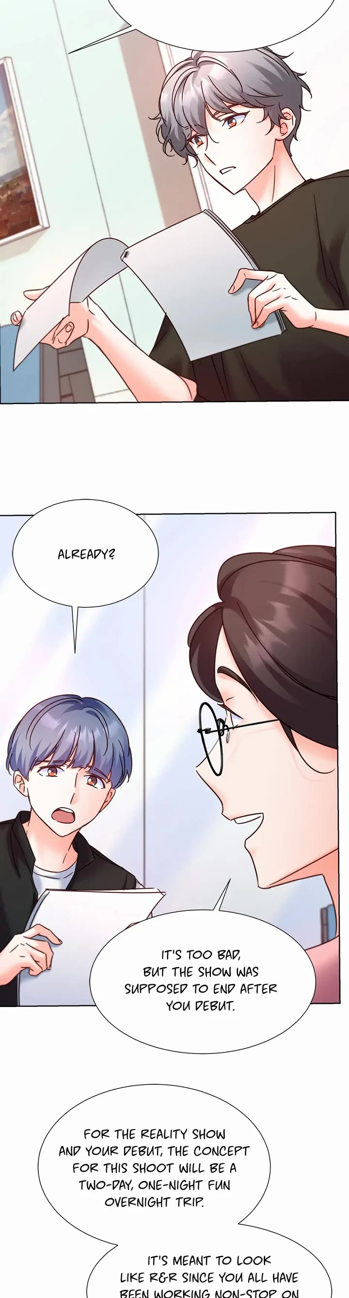 Once Again Idol Chapter 70 page 29 - Chapter 70: Unexpected Gift