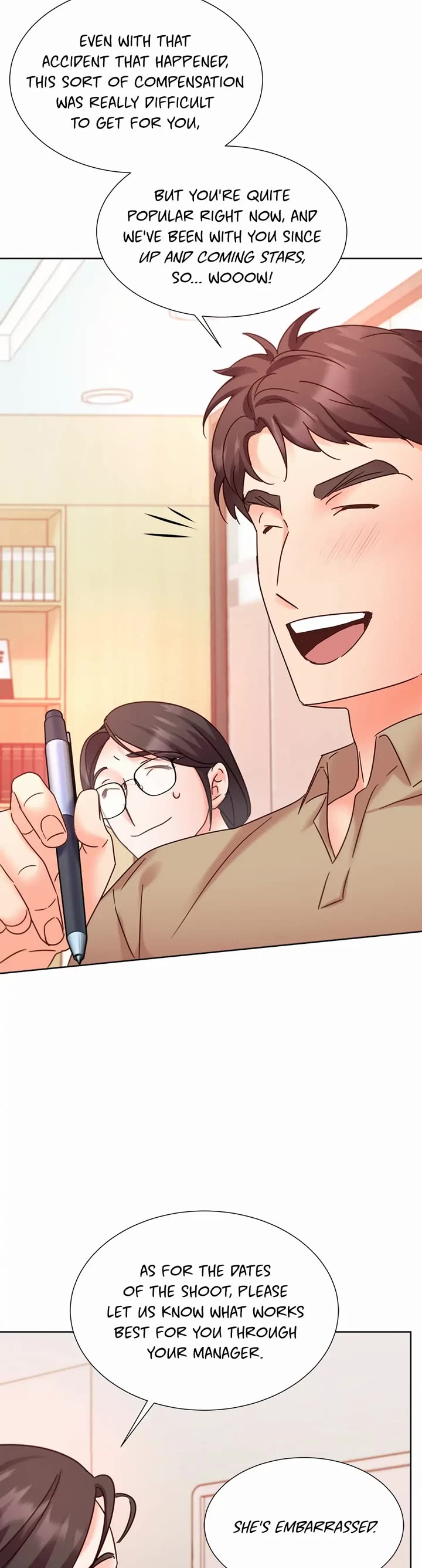 Once Again Idol Chapter 70 page 34 - Chapter 70: Unexpected Gift