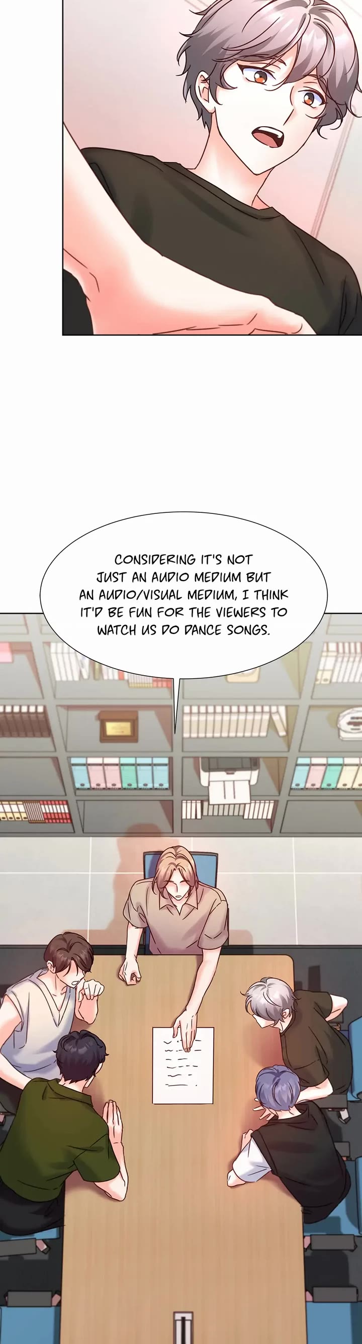 Once Again Idol Chapter 71 page 10 - Chapter 71: Hidden Talent