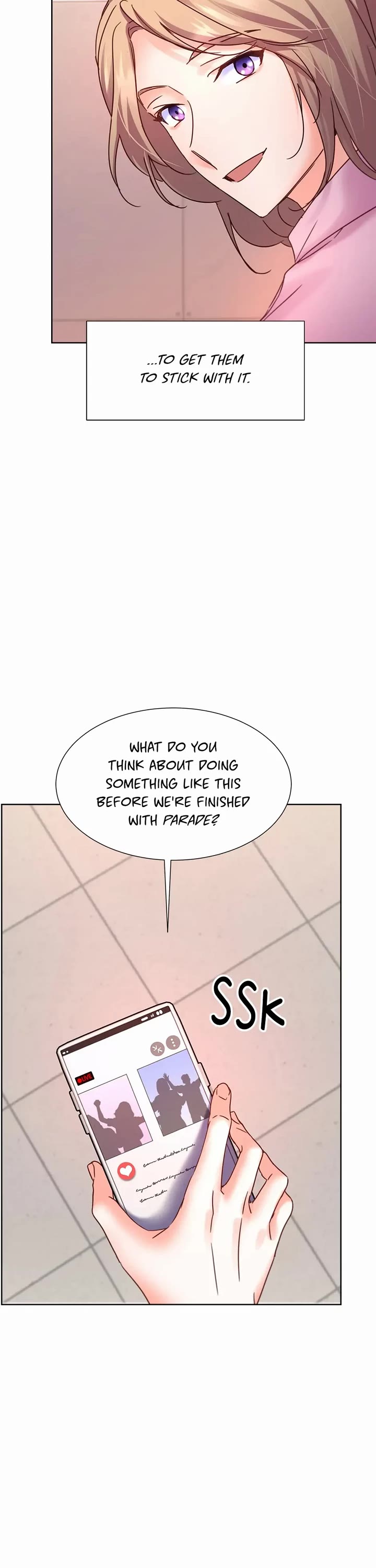 Once Again Idol Chapter 74 page 12 - Chapter 74: Tears Come Out