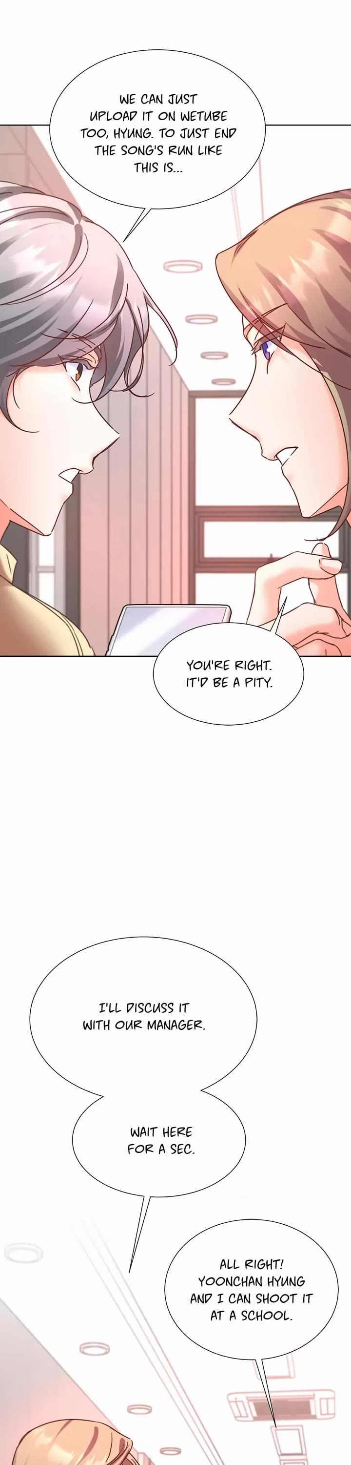 Once Again Idol Chapter 74 page 17 - Chapter 74: Tears Come Out