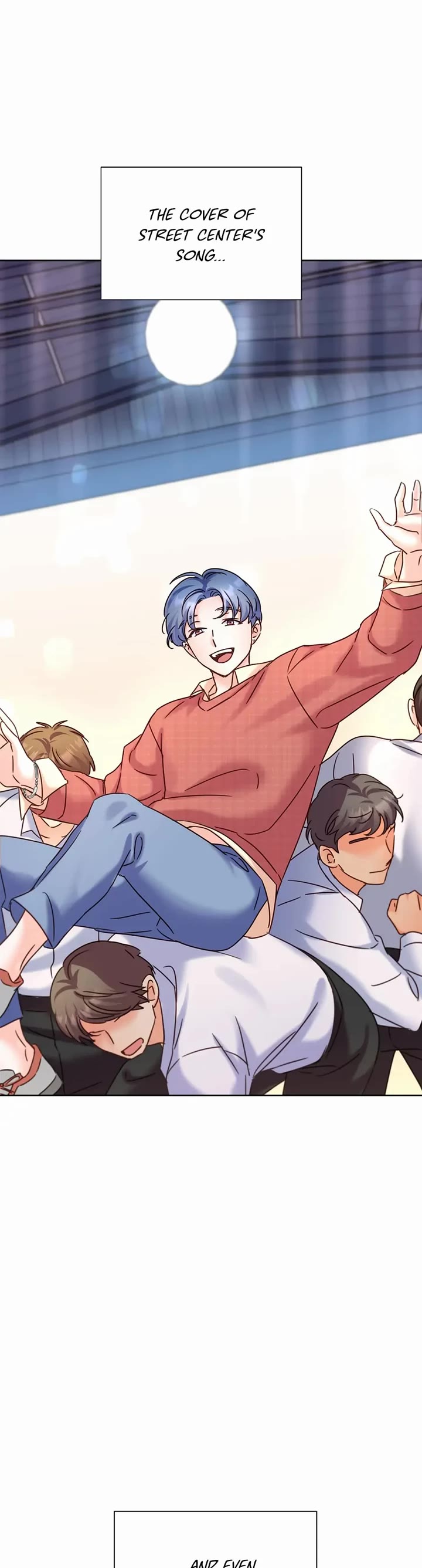 Once Again Idol Chapter 79 page 14 - Chapter 79: Blue Room Party