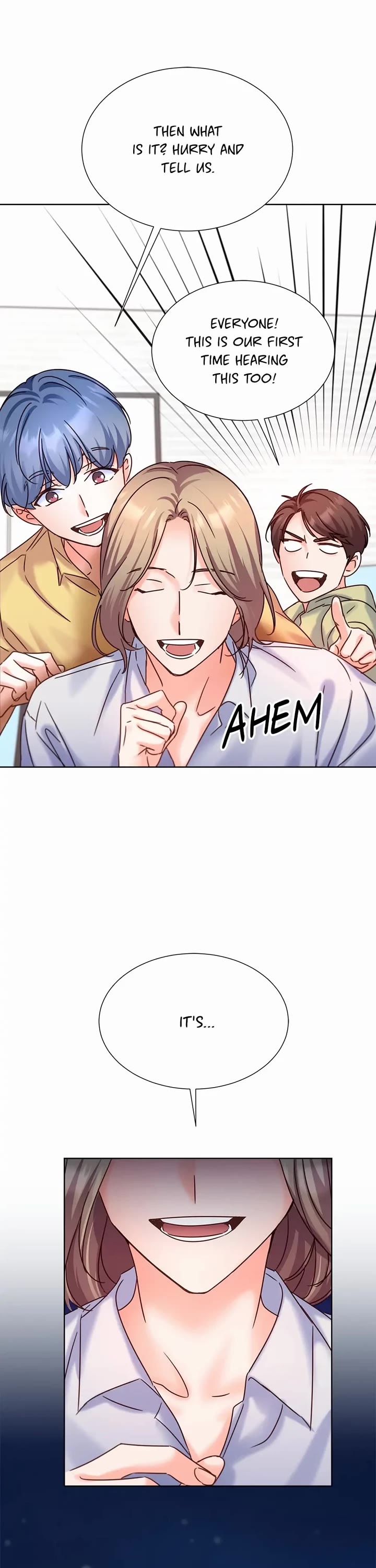 Once Again Idol Chapter 79 page 22 - Chapter 79: Blue Room Party