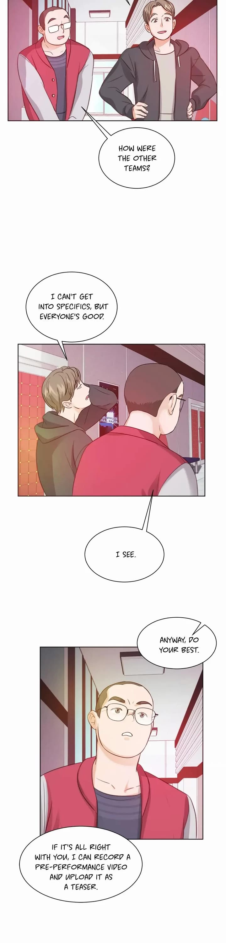 Once Again Idol Chapter 8 page 22 - Chapter 8: Showtime!