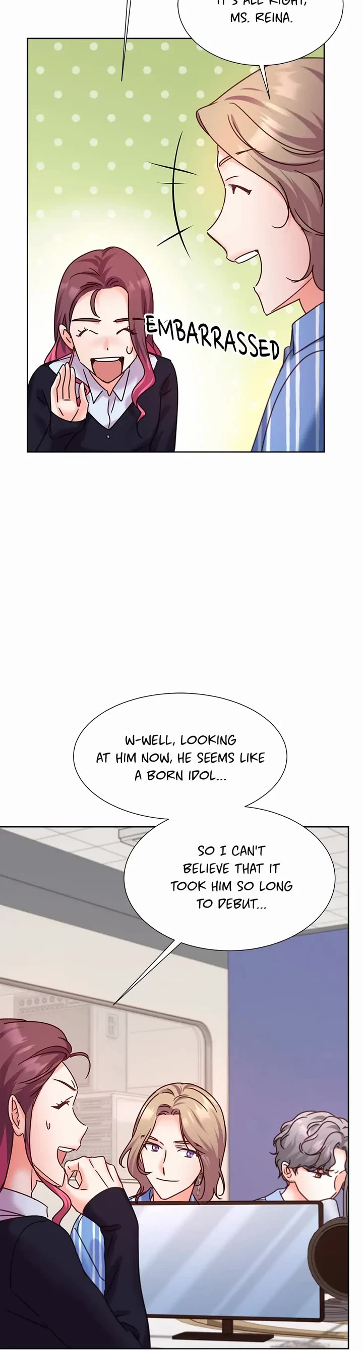 Once Again Idol Chapter 84 page 14 - Chapter 84: Let's Talk
