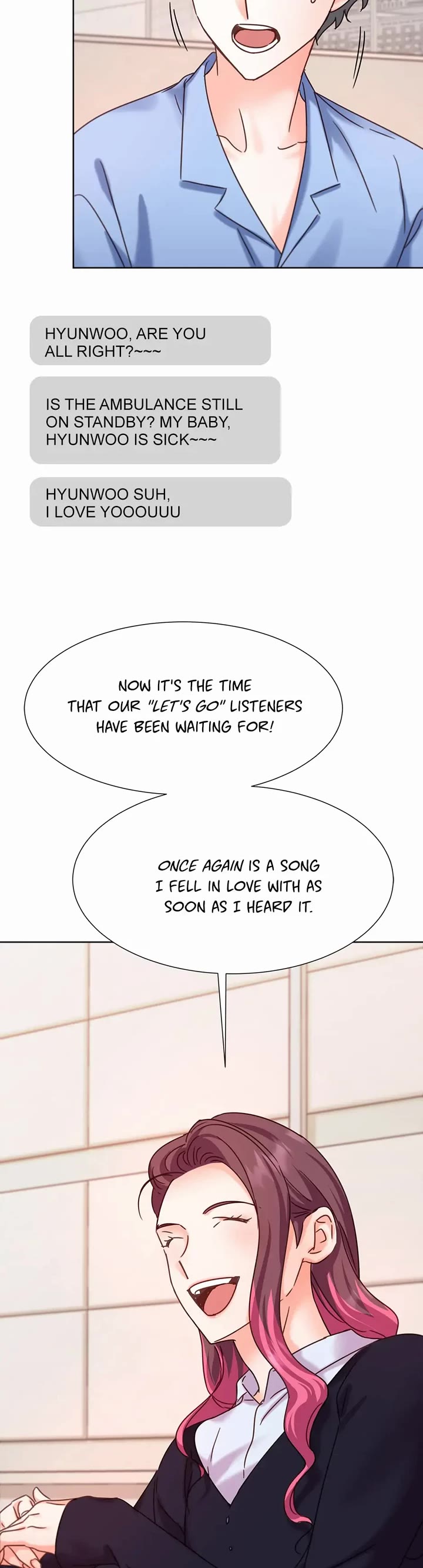 Once Again Idol Chapter 84 page 19 - Chapter 84: Let's Talk