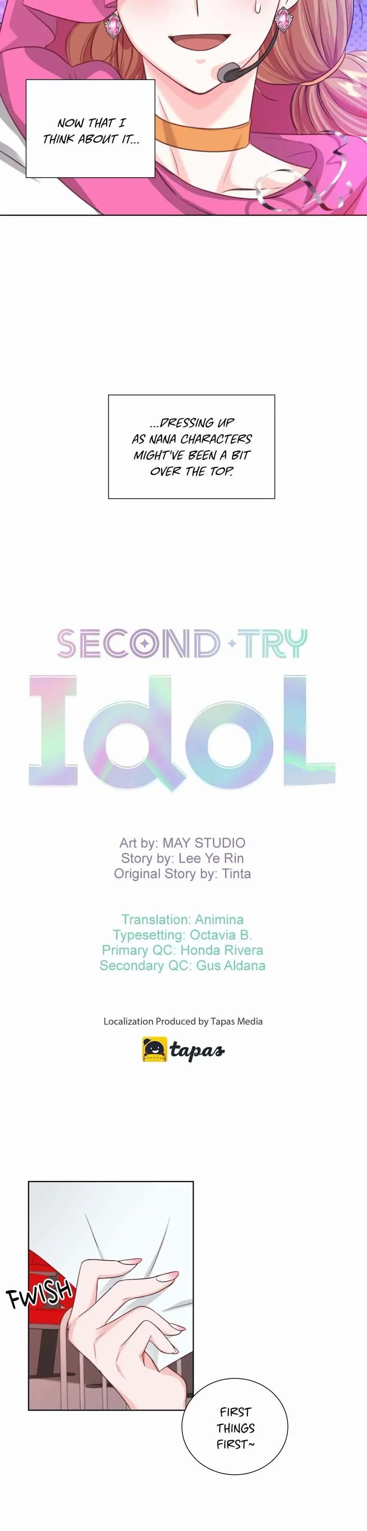 Once Again Idol Chapter 9 page 18 - Chapter 9: Showing You What We've Got!