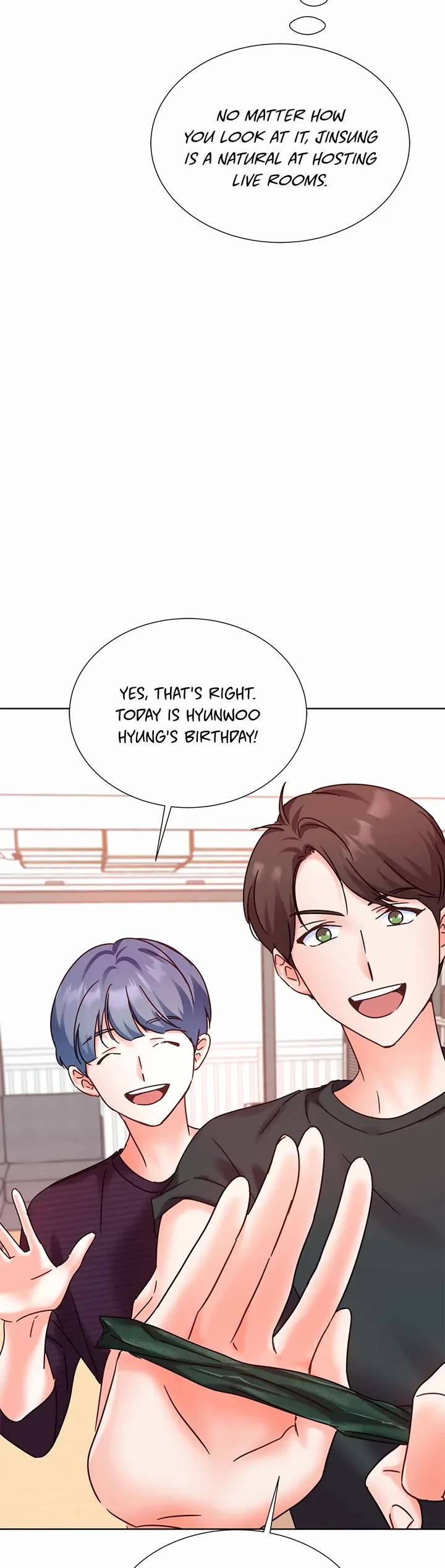 Once Again Idol Chapter 90 page 25 - Chapter 90: Live From the Kitchen [Season 2 Finale]