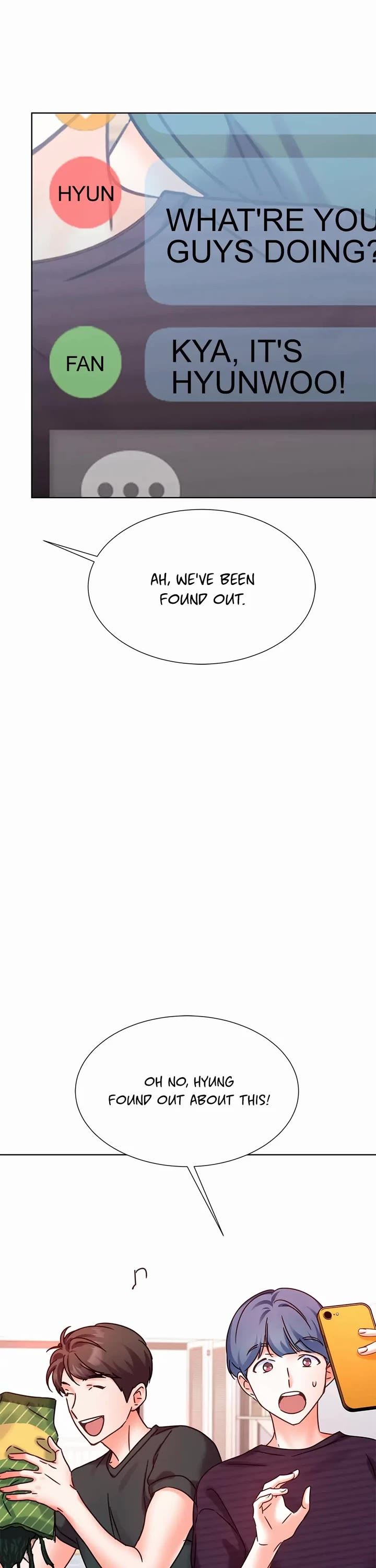 Once Again Idol Chapter 90 page 27 - Chapter 90: Live From the Kitchen [Season 2 Finale]