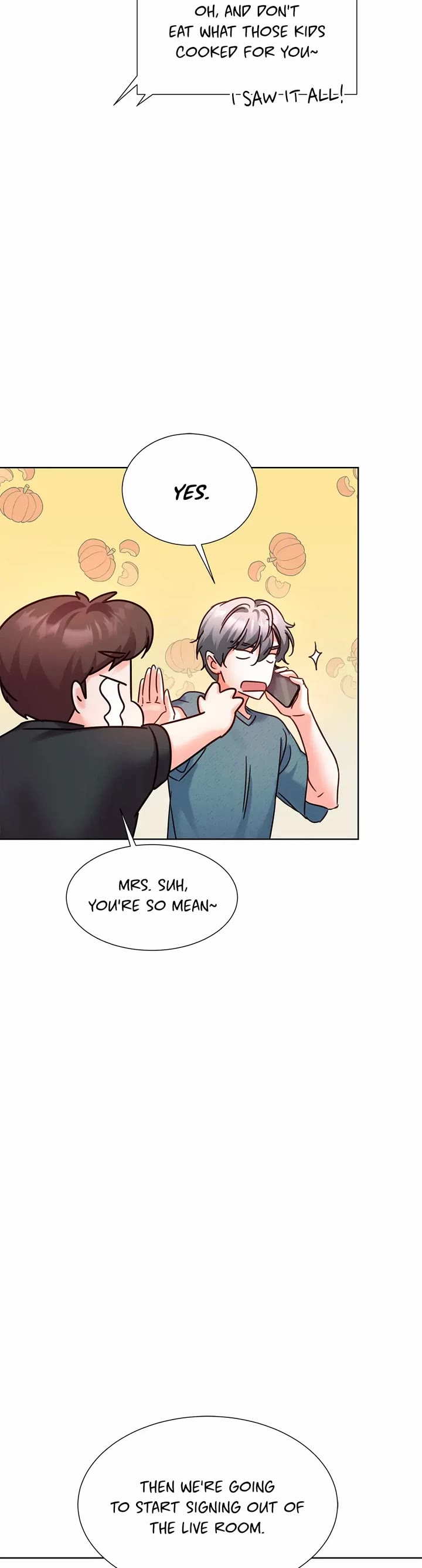 Once Again Idol Chapter 90 page 54 - Chapter 90: Live From the Kitchen [Season 2 Finale]