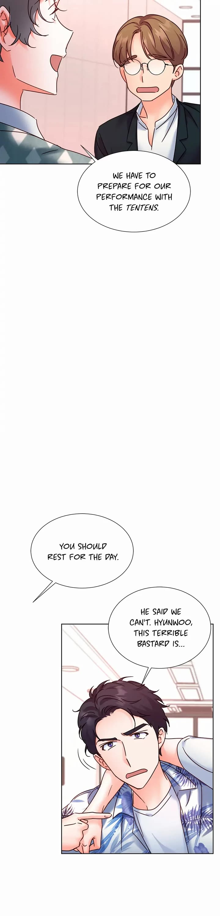 Once Again Idol Chapter 90 page 6 - Chapter 90: Live From the Kitchen [Season 2 Finale]