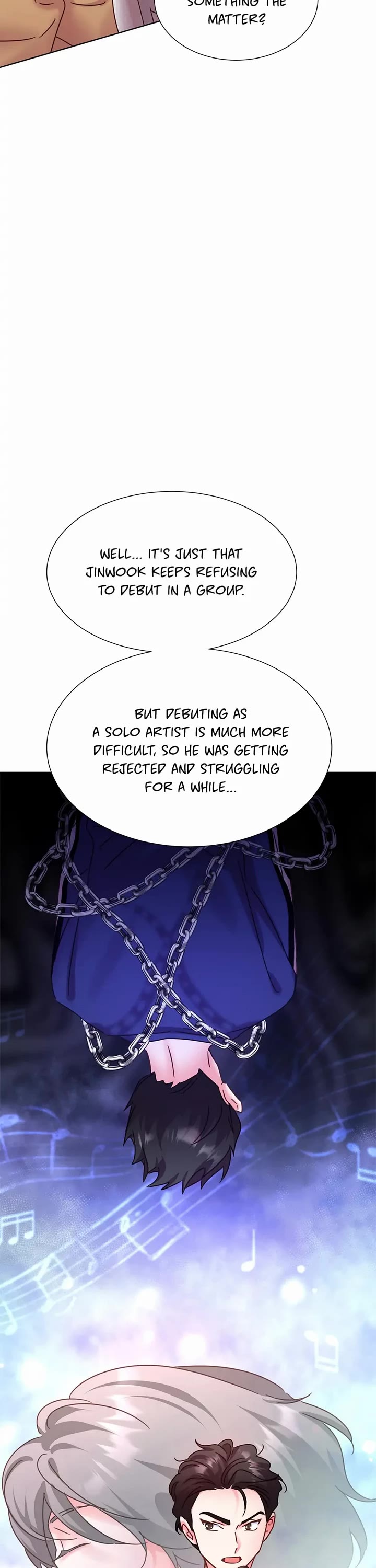 Once Again Idol Chapter 98 page 23 - Chapter 98: Eyes Keep Closing