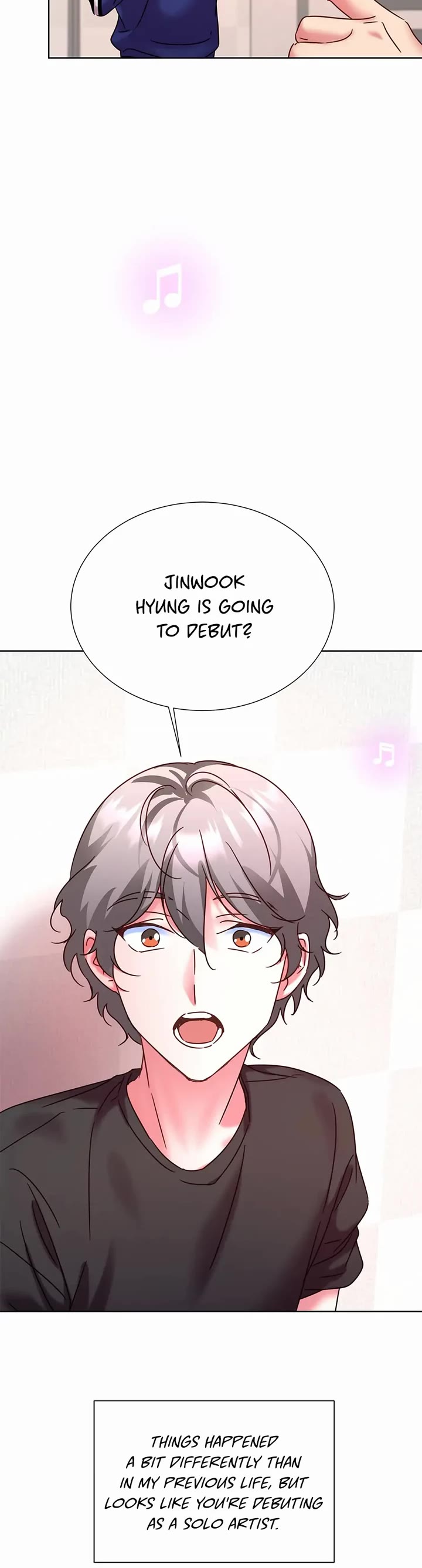 Once Again Idol Chapter 98 page 25 - Chapter 98: Eyes Keep Closing