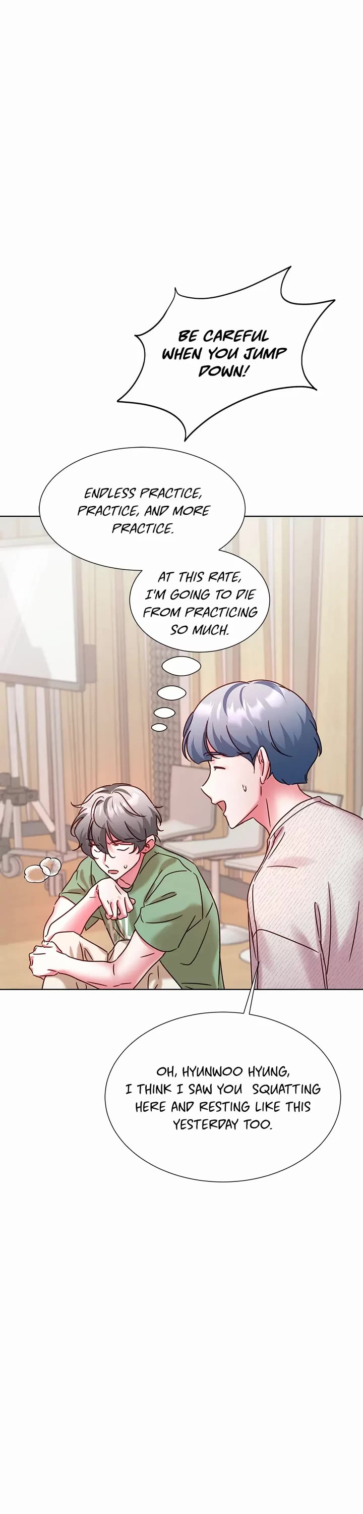 Once Again Idol Chapter 98 page 38 - Chapter 98: Eyes Keep Closing