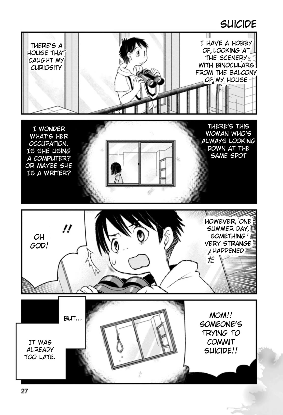 Once You Know the True Meanings... Chapter 10 page 1 - Chapter 10: Suicide