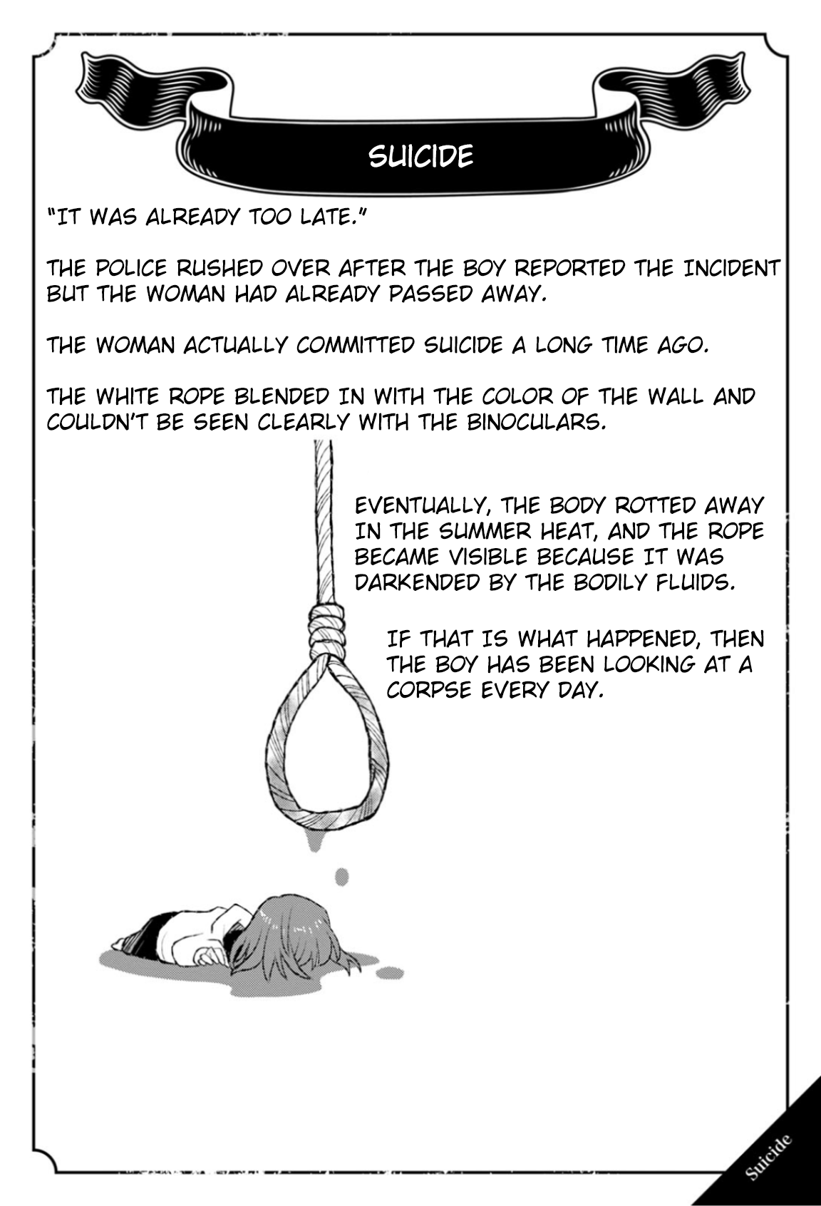 Once You Know the True Meanings... Chapter 10 page 2 - Chapter 10: Suicide