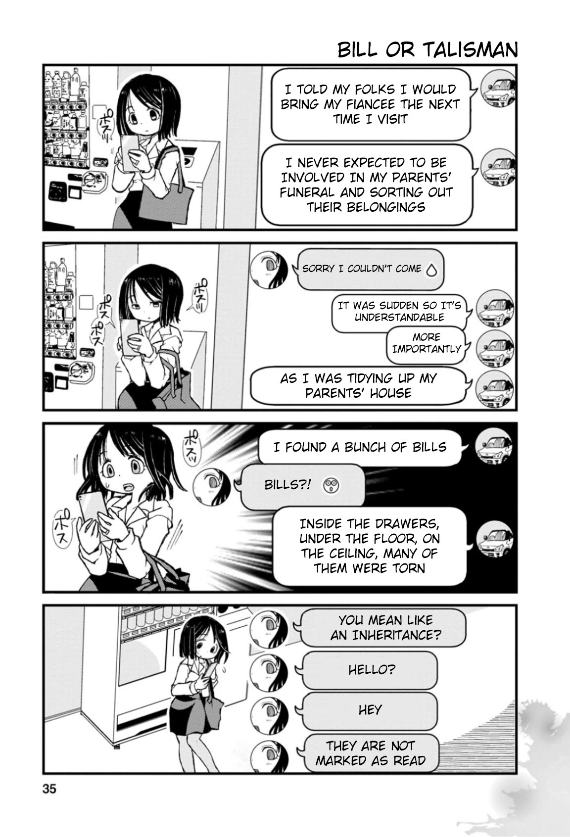 Once You Know the True Meanings... Chapter 12 page 1 - Chapter 12: Bill or Talisman