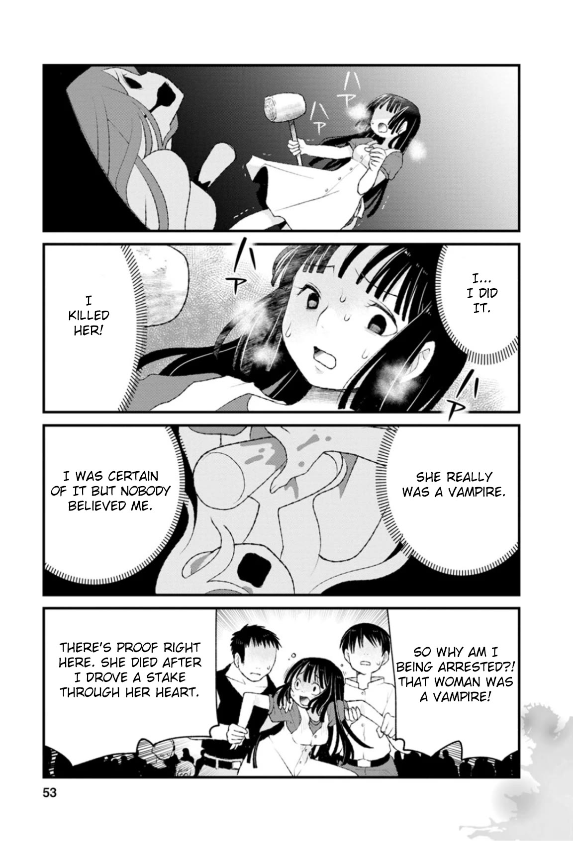 Once You Know the True Meanings... Chapter 21 page 1 - Chapter 21: Vampire