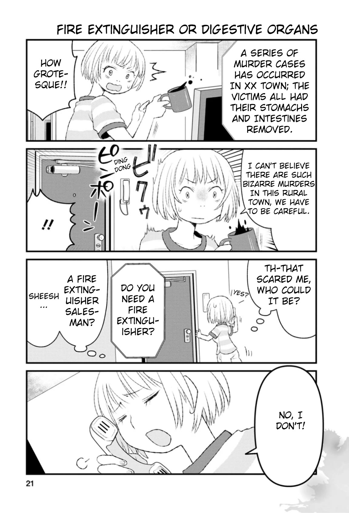 Once You Know the True Meanings... Chapter 7 page 1 - Chapter 7: Fire extinguisher or Digestive organs