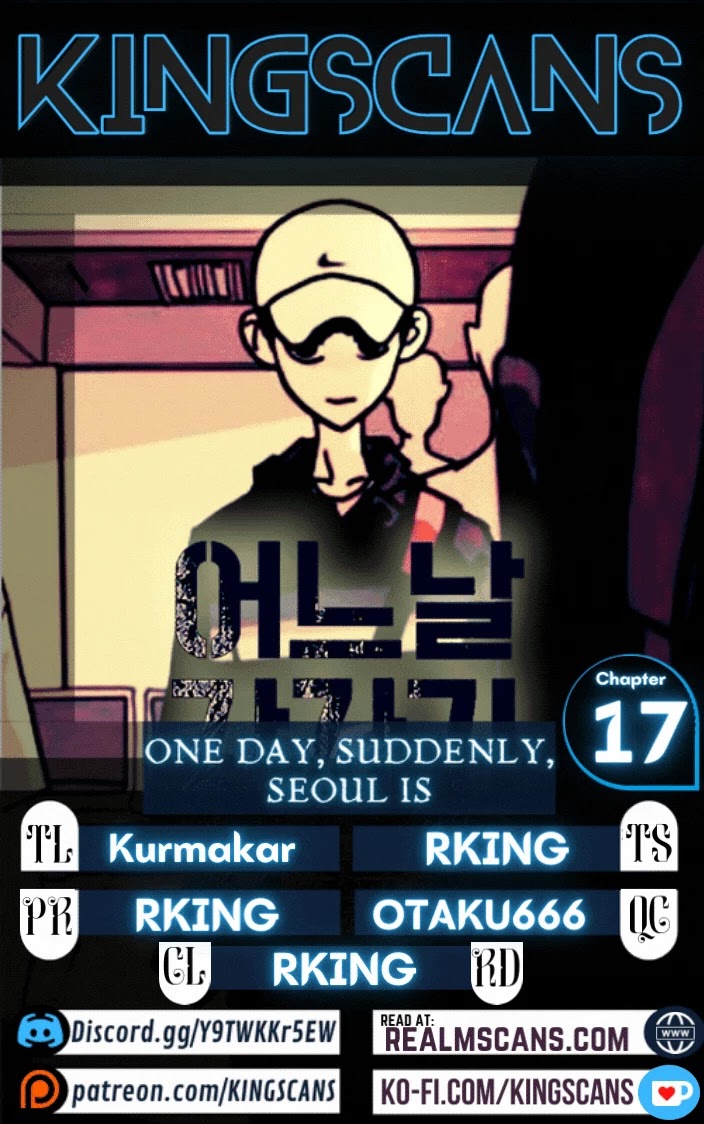 One day, Suddenly, Seoul Is Chapter 17 page 1 - Chapter 17