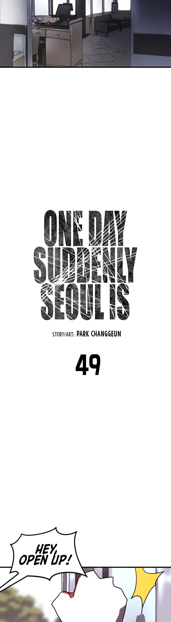 One day, Suddenly, Seoul Is Chapter 49 page 5 - Chapter 49