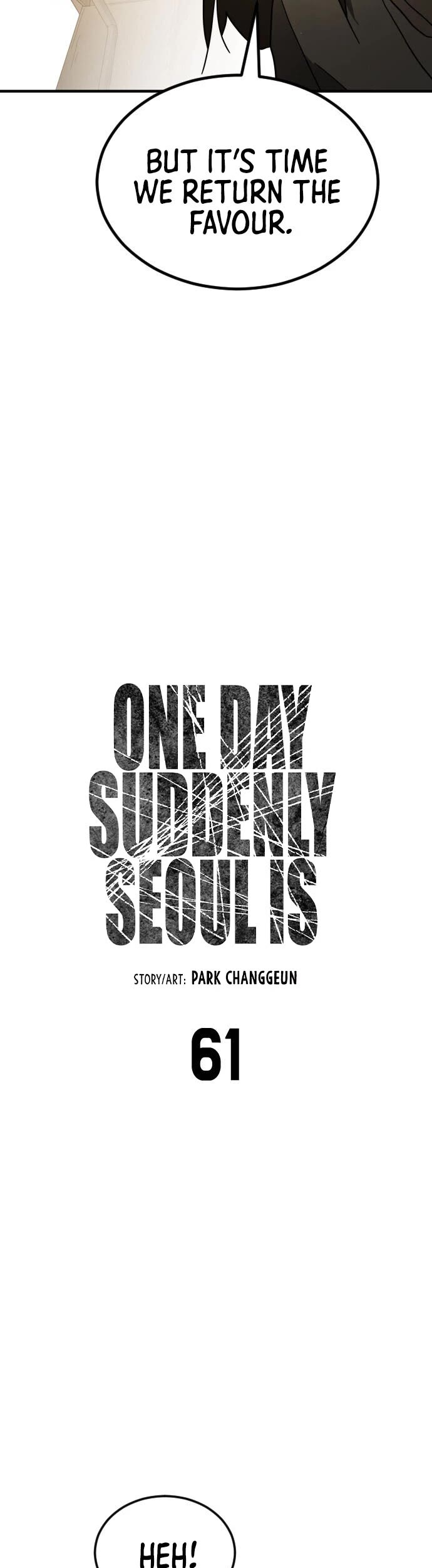 One day, Suddenly, Seoul Is Chapter 61 page 5 - Chapter 61