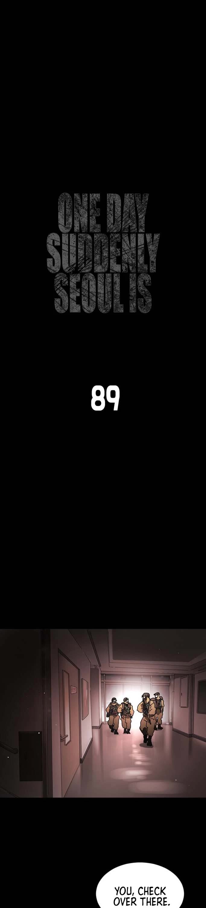One day, Suddenly, Seoul Is Chapter 89 page 4 - Chapter 89