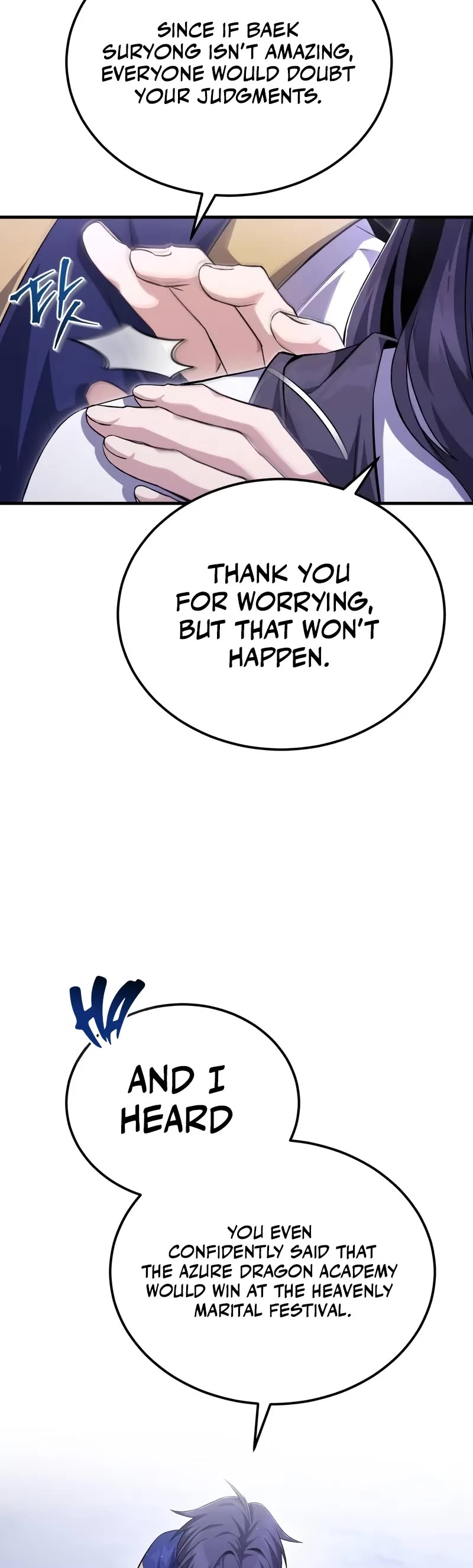 One Hit Teacher, Master Baek Chapter 111 page 35 - Chapter 111: One Slap Each