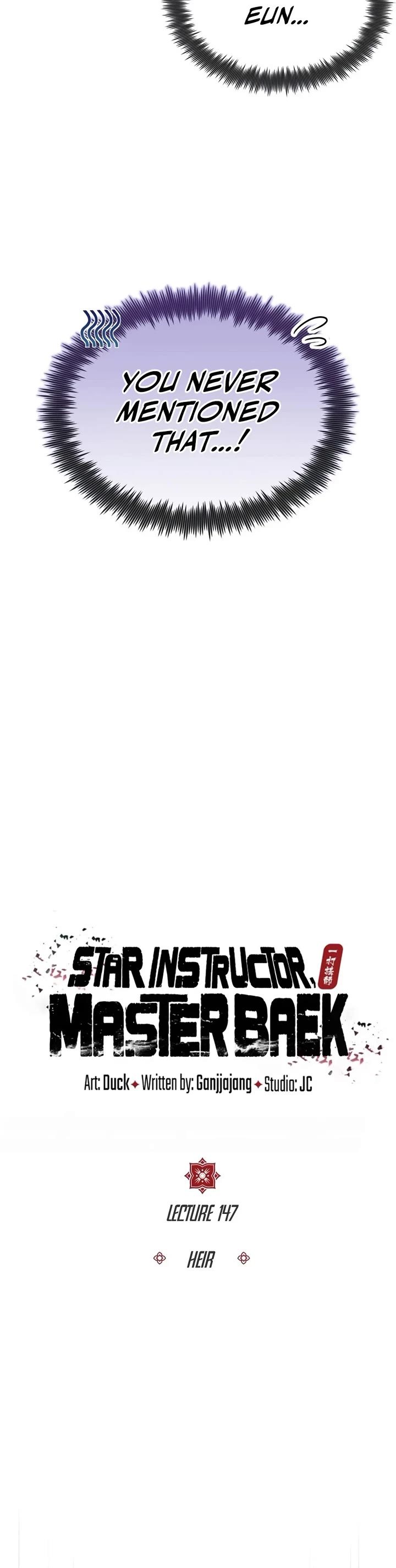 One Hit Teacher, Master Baek Chapter 147 page 10 - Chapter 147
