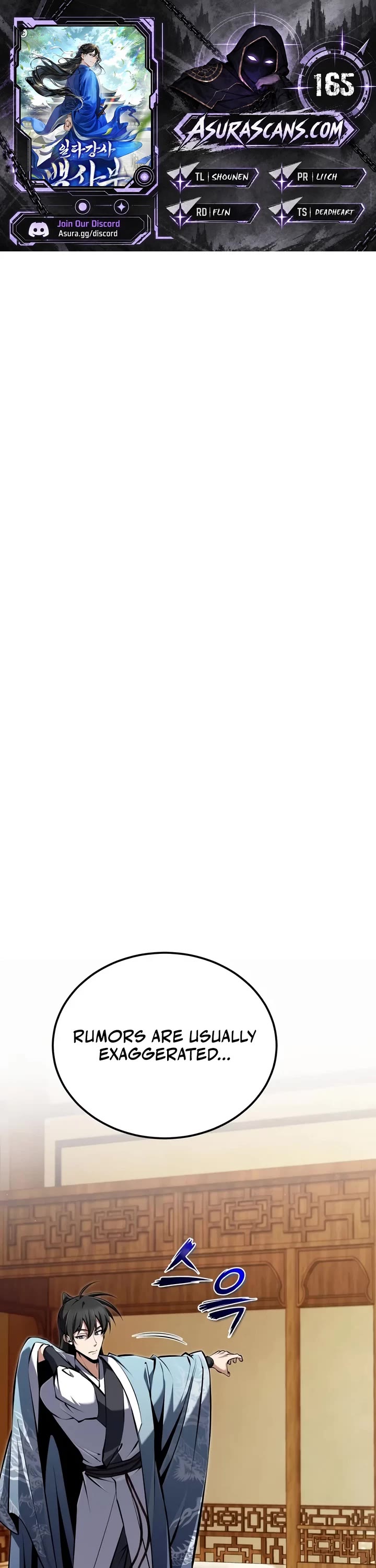 One Hit Teacher, Master Baek Chapter 165 page 1 - Chapter 165