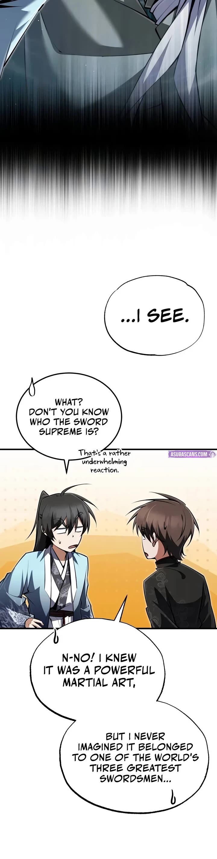 One Hit Teacher, Master Baek Chapter 166 page 35 - Chapter 166: The Sword Supreme's Disciple