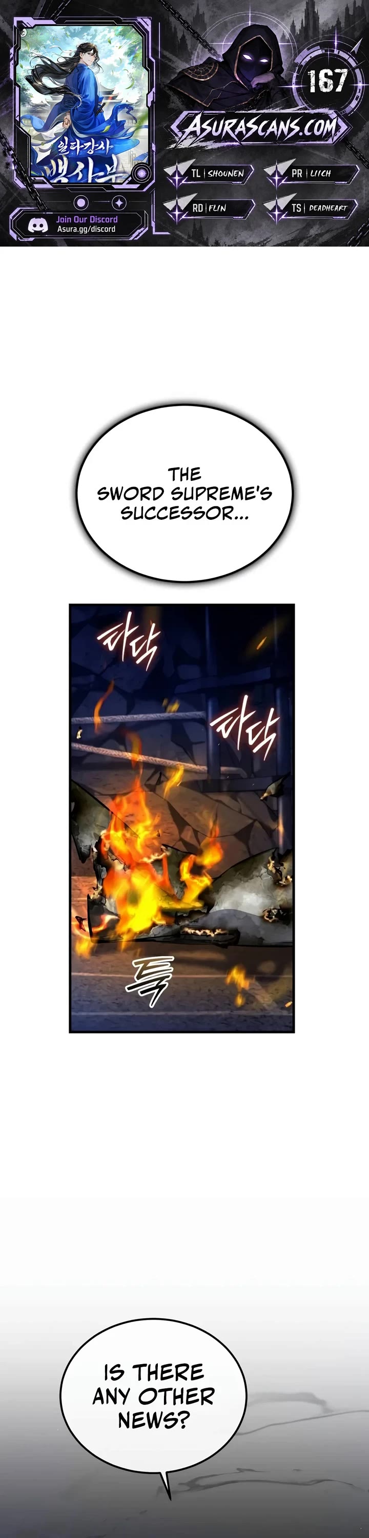 One Hit Teacher, Master Baek Chapter 167 page 1 - Chapter 167: Reason for Being