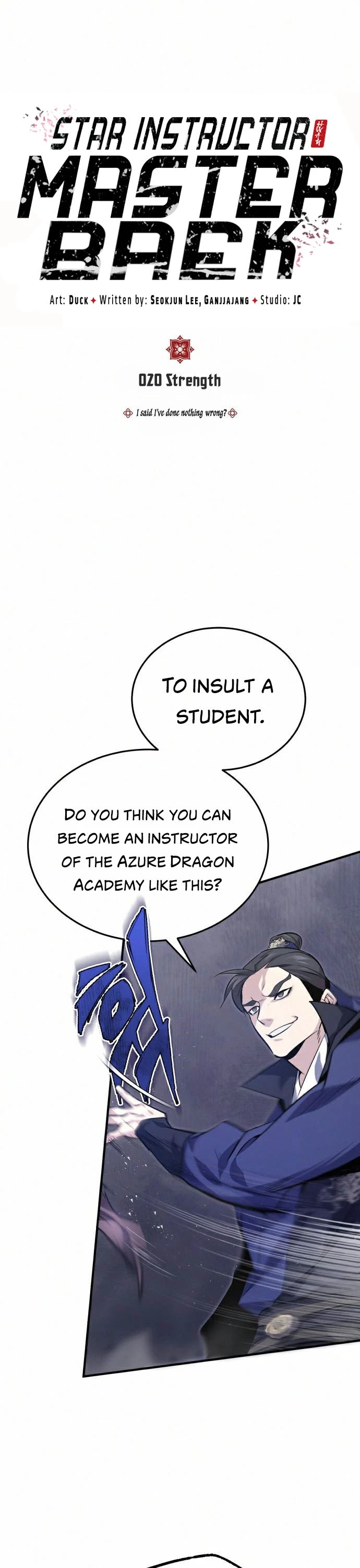 One Hit Teacher, Master Baek Chapter 20 page 2 - Chapter 20