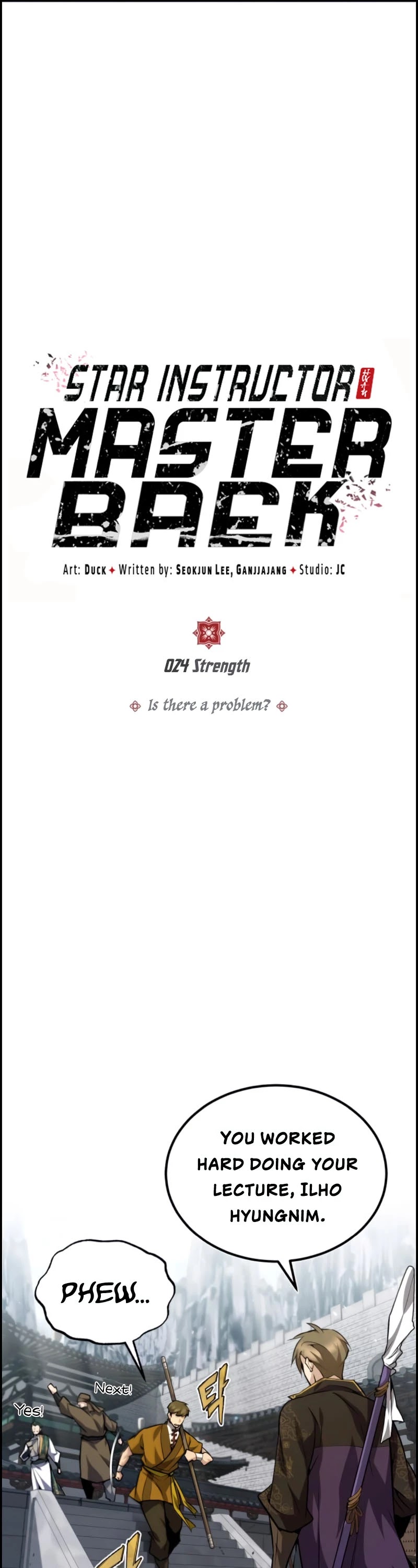 One Hit Teacher, Master Baek Chapter 24 page 6 - Chapter 24