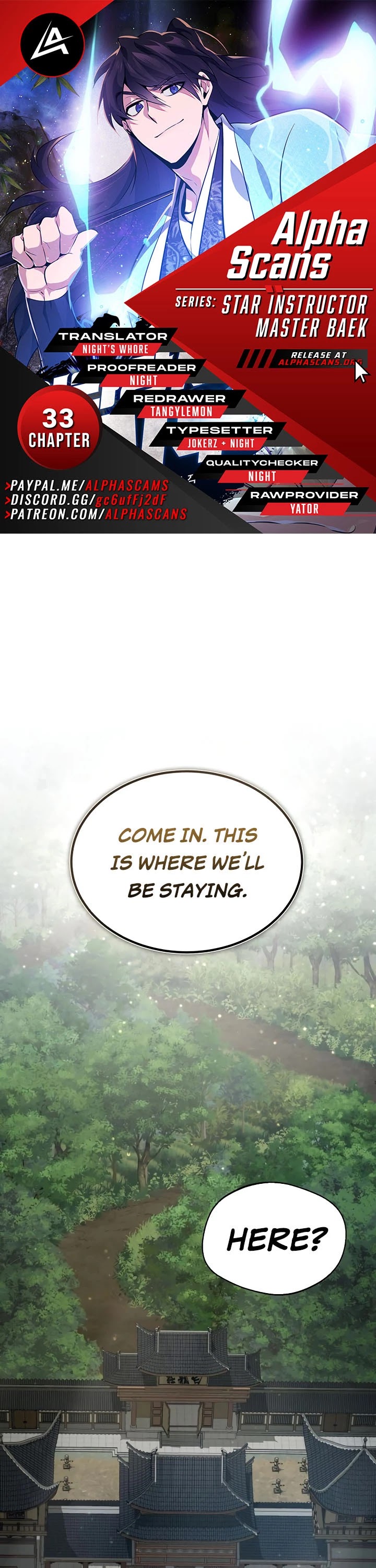 One Hit Teacher, Master Baek Chapter 33 page 1 - Chapter 33