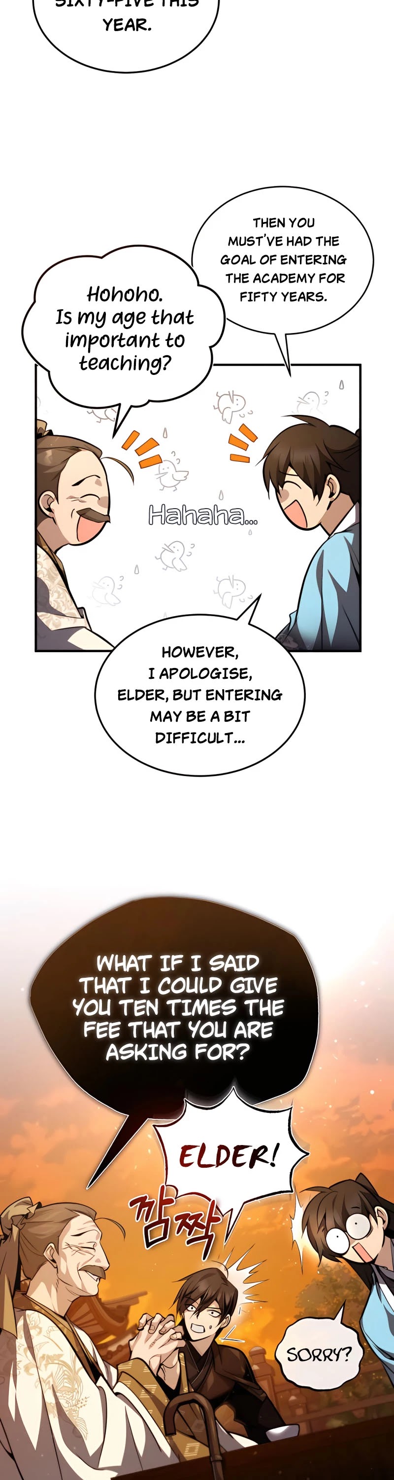 One Hit Teacher, Master Baek Chapter 34 page 10 - Chapter 34