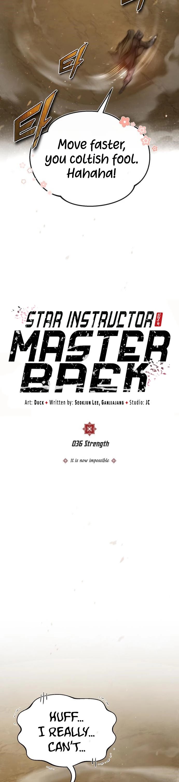One Hit Teacher, Master Baek Chapter 36 page 4 - Chapter 36