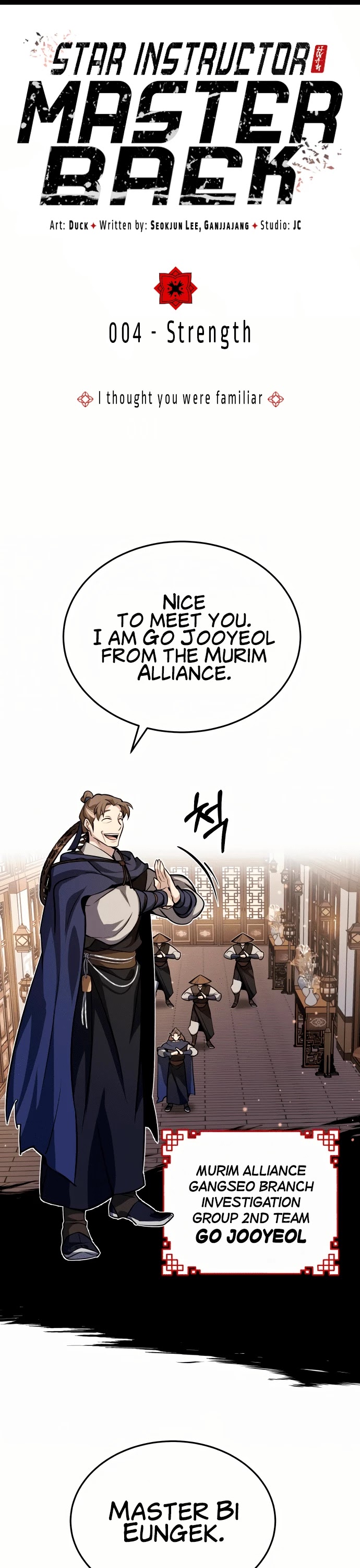 One Hit Teacher, Master Baek Chapter 4 page 2 - Chapter 4