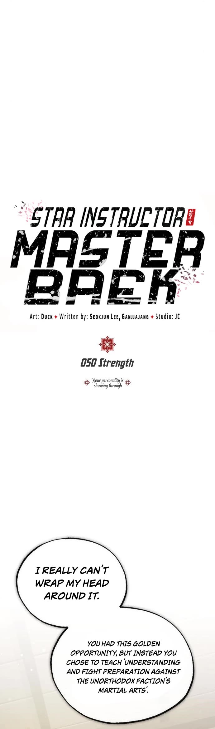 One Hit Teacher, Master Baek Chapter 50 page 6 - Chapter 50 (Season 1 End)